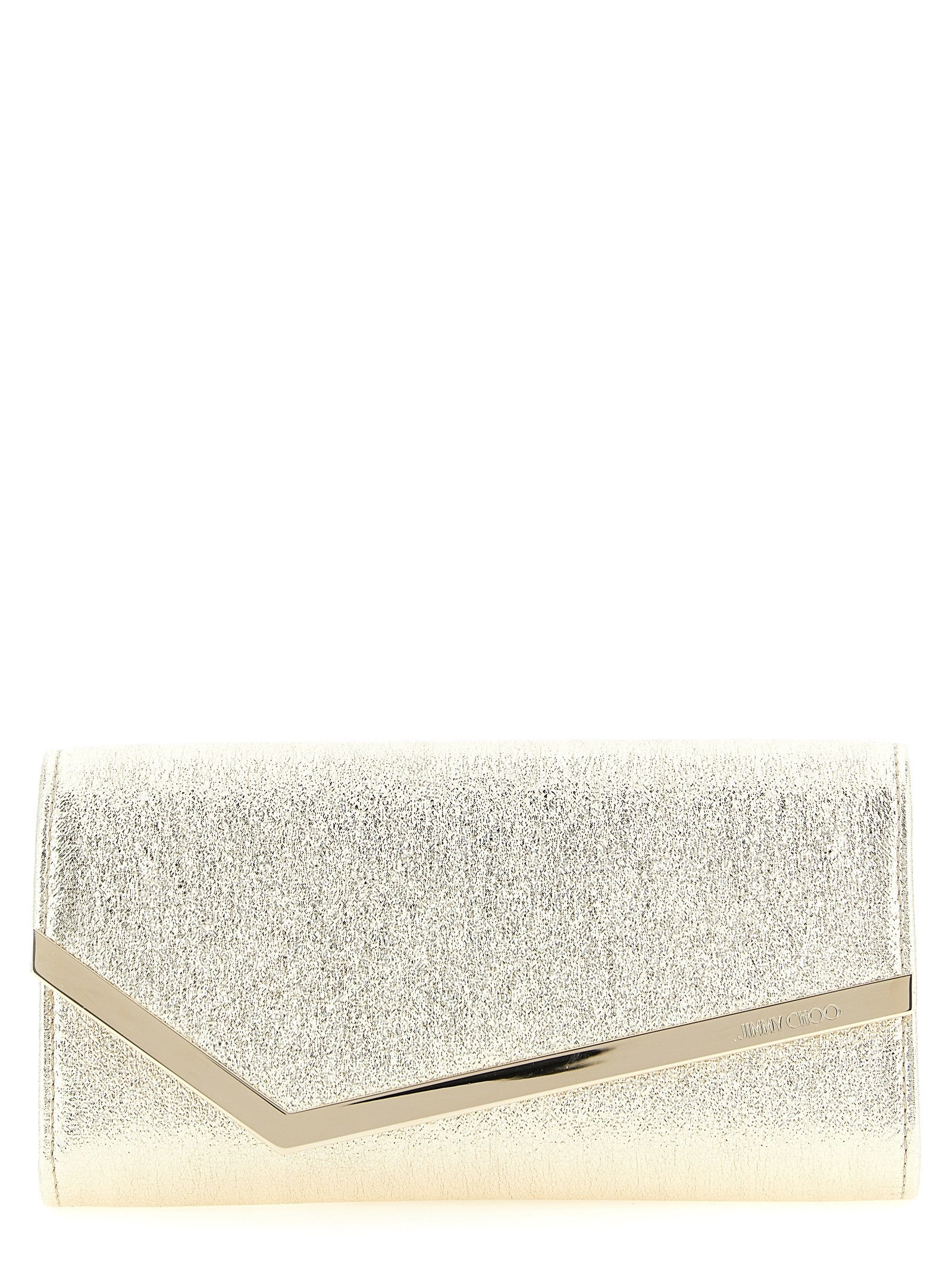 Jimmy Choo Emmie Clutch Gold
