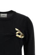 Coperni Emoji Pin Sweater Black, view 3