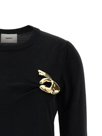 Coperni Emoji Pin Sweater Black