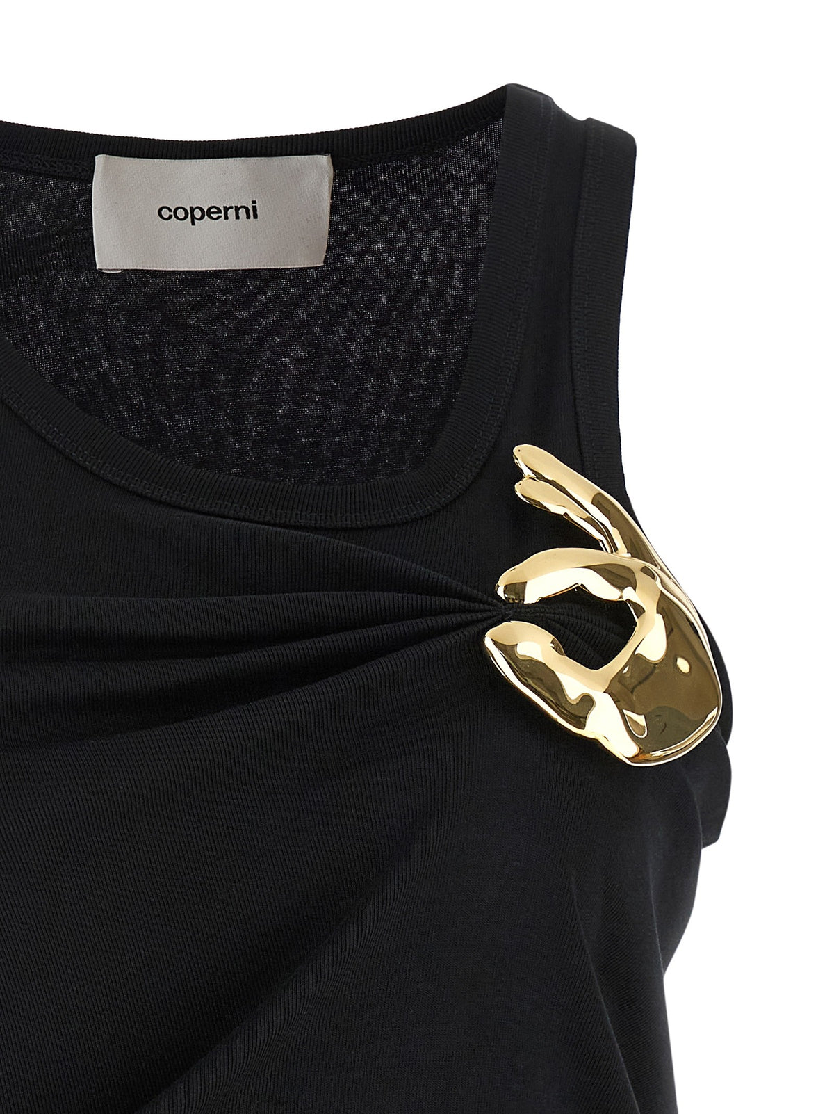 Coperni Emoji Tank Top Black, view 3