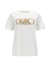 Michael Kors Women's Empire Stud Shirt White