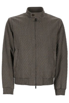 Emporio Armani Men's Blouson Jacket Grey