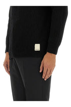 Emporio Armani Men's Wool Jersey Black, view 4