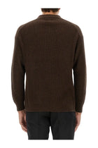 Emporio Armani Men's Wool Jersey Brown, view 3