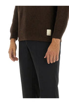 Emporio Armani Men's Wool Jersey Brown, view 4