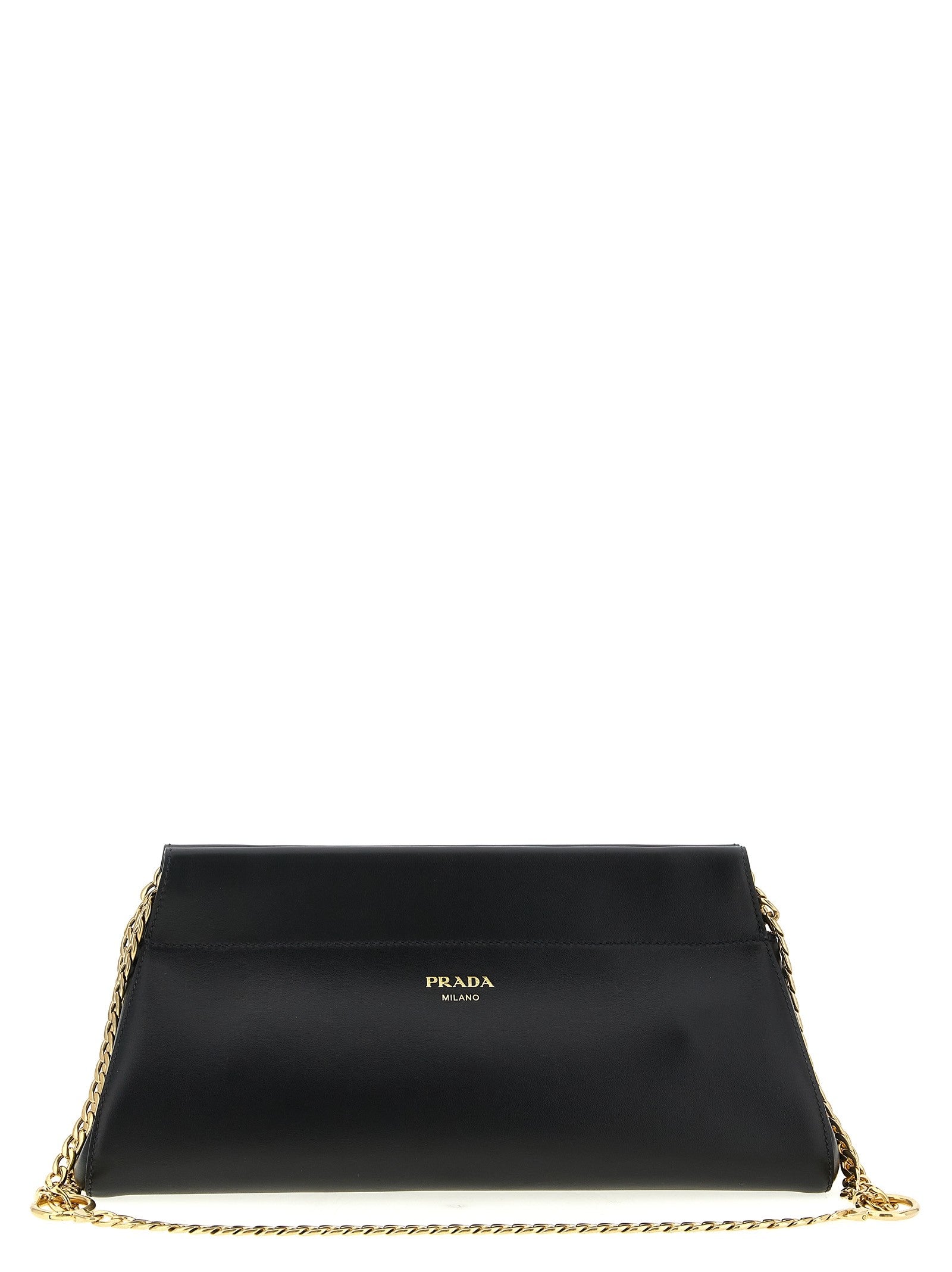PRADA Enchaîné Medium Shoulder Bag Black