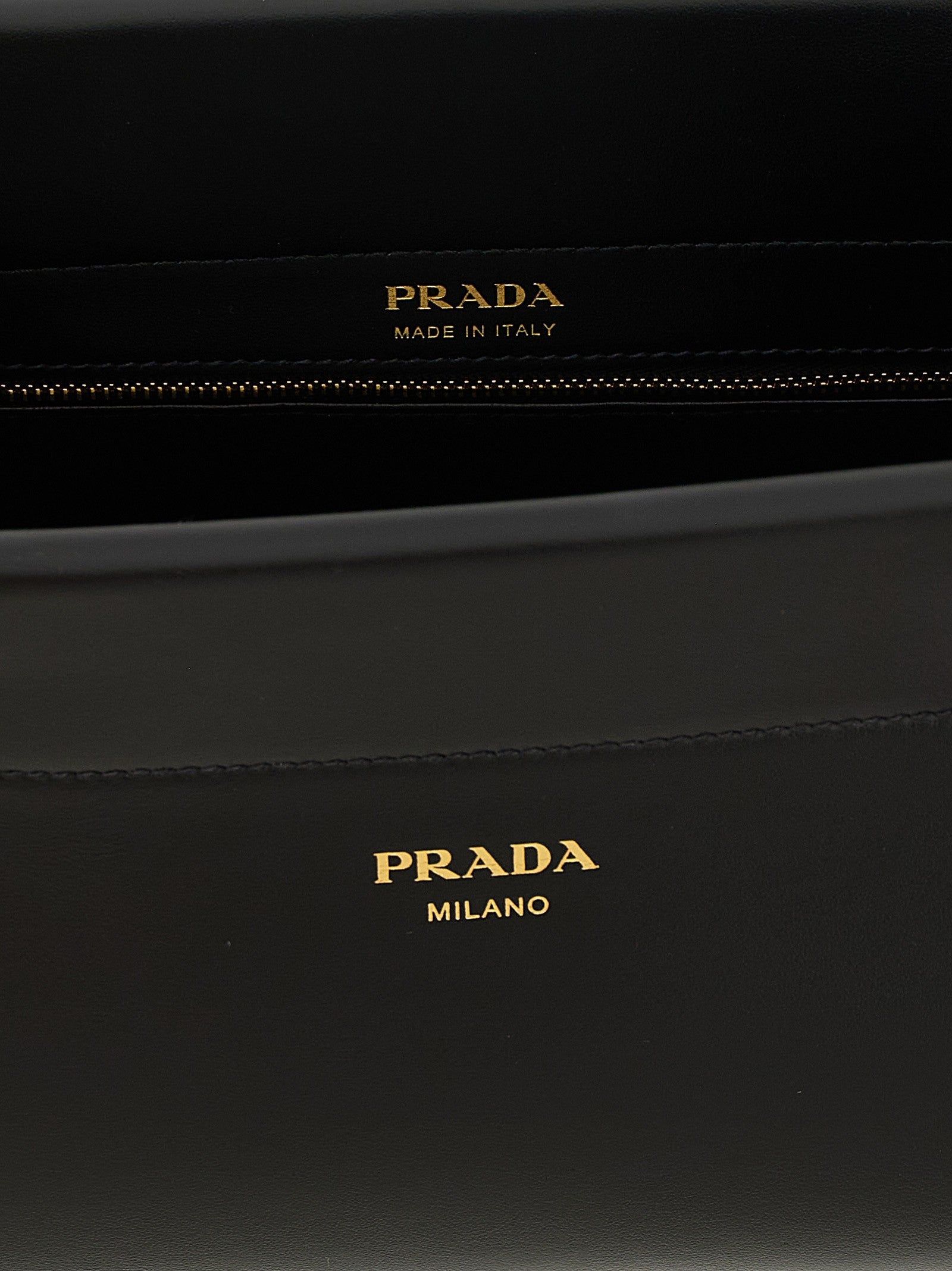 PRADA Enchaîné Medium Shoulder Bag Black