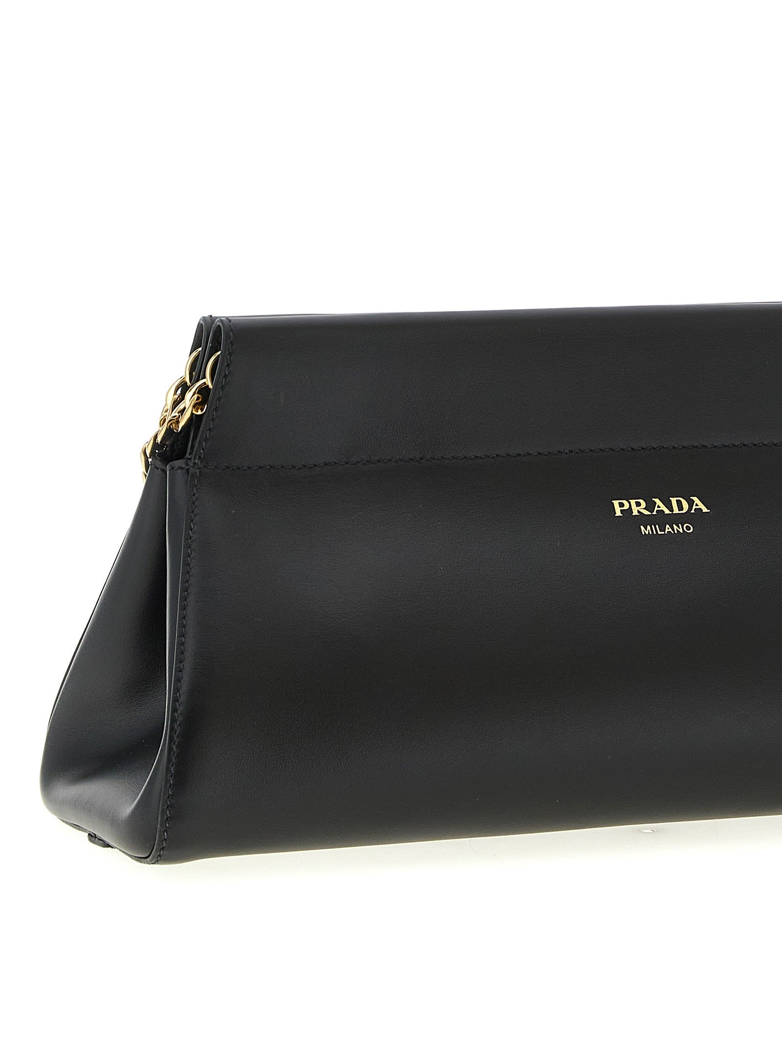 PRADA Enchaîné Medium Shoulder Bag Black