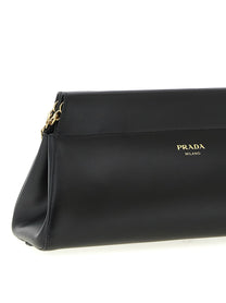 PRADA Enchaîné Medium Shoulder Bag Black