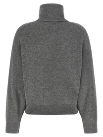 Brunello Cucinelli English Ribbed Sweater Grey