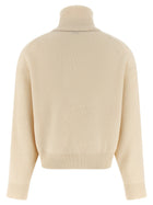 Brunello Cucinelli English Ribbed Sweater White, view 2