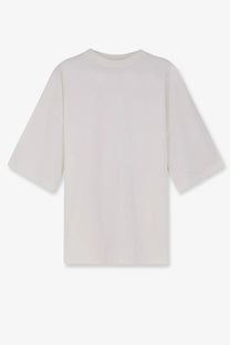 Entire Studios unisex heavy boxy tee white oversized off-white t-shirt with relaxed fit and short sleeves