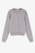 Entire Studios Unisex Pod Crew Cotton Sweatshirt Grey