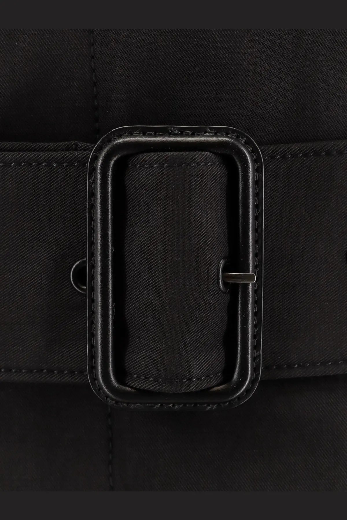 Entire Studios Women's Classic Cotton Trench Black, view 3