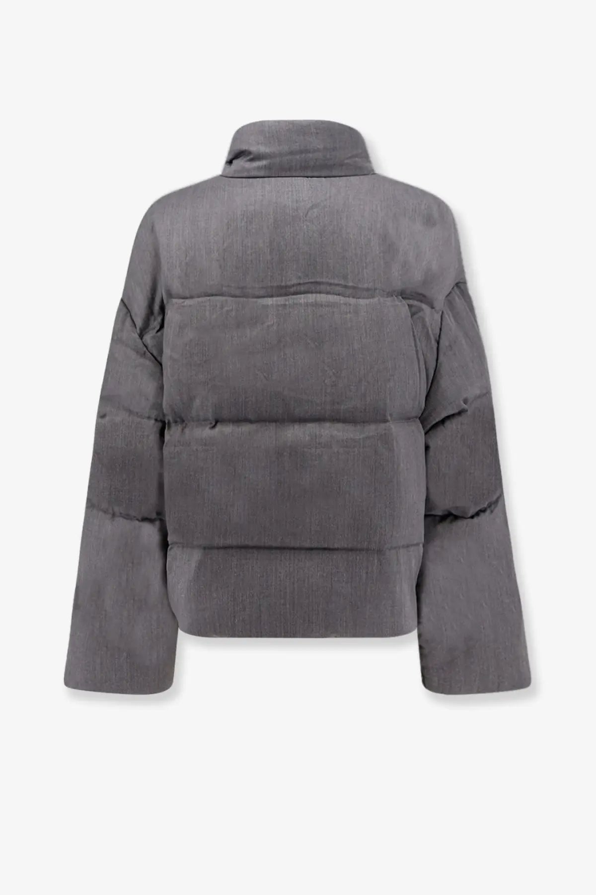 Entire Studios Women's Mml Puffer Wool Down Jacket Grey, view 2
