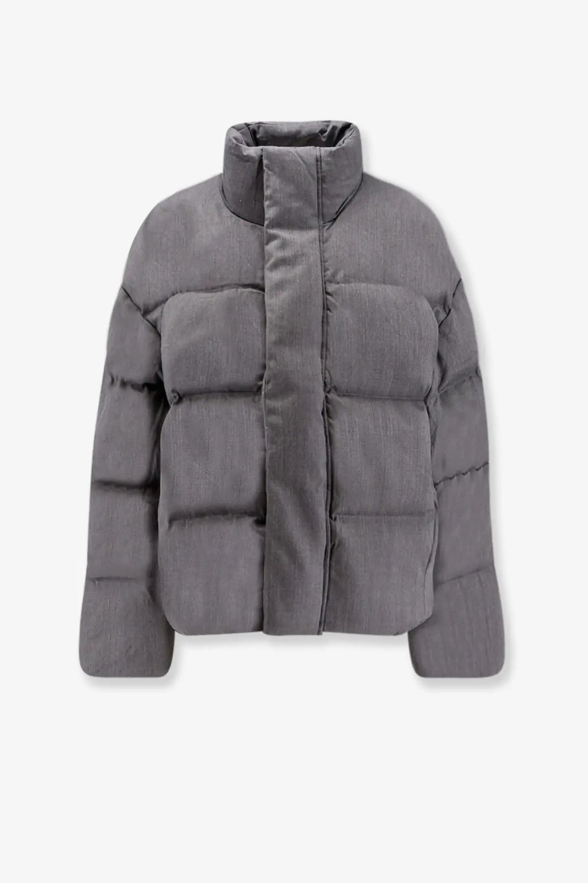 Entire Studios Women's Mml Puffer Wool Down Jacket Grey
