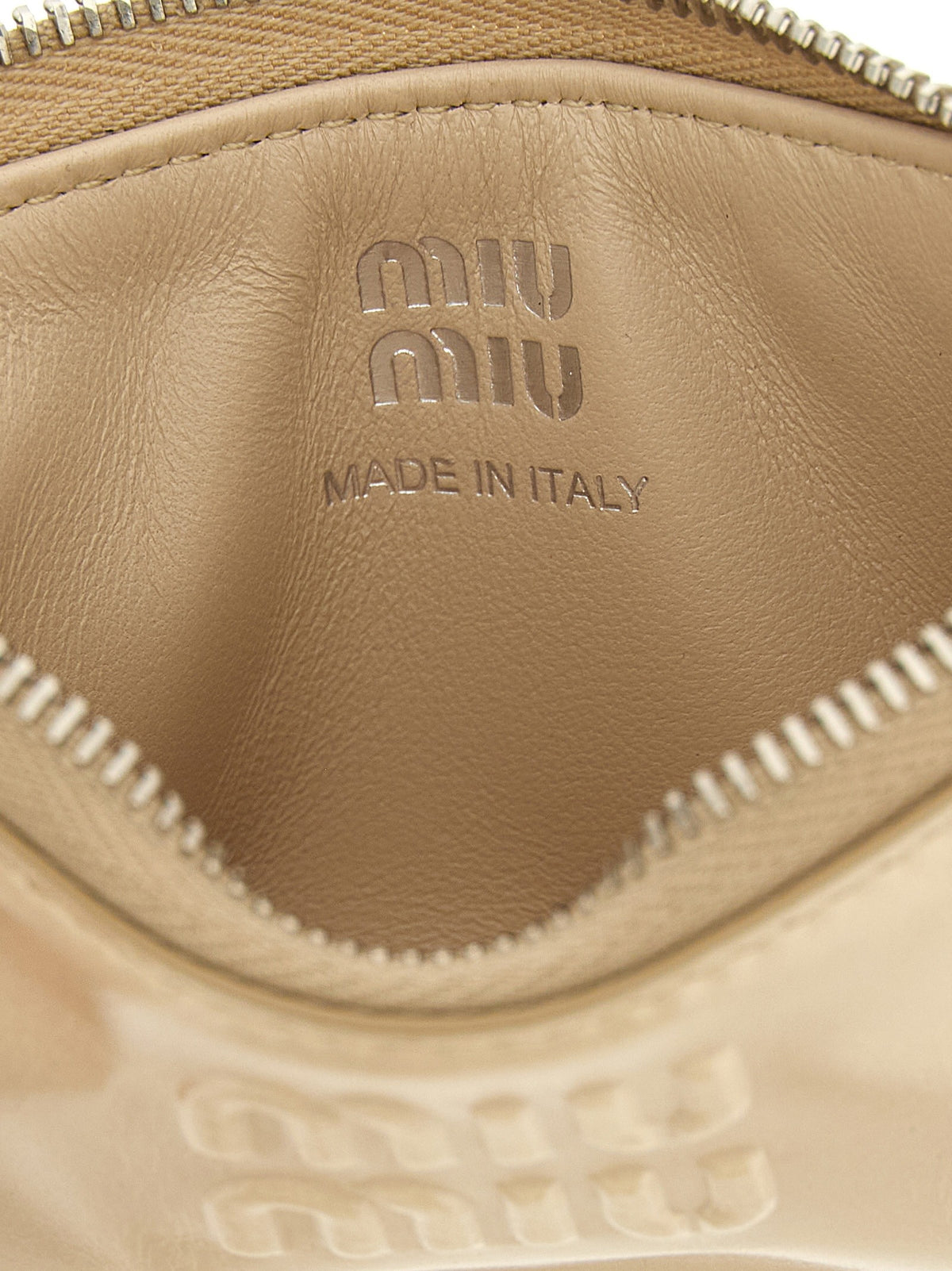 Miu Miu Envelope Card Holder Beige