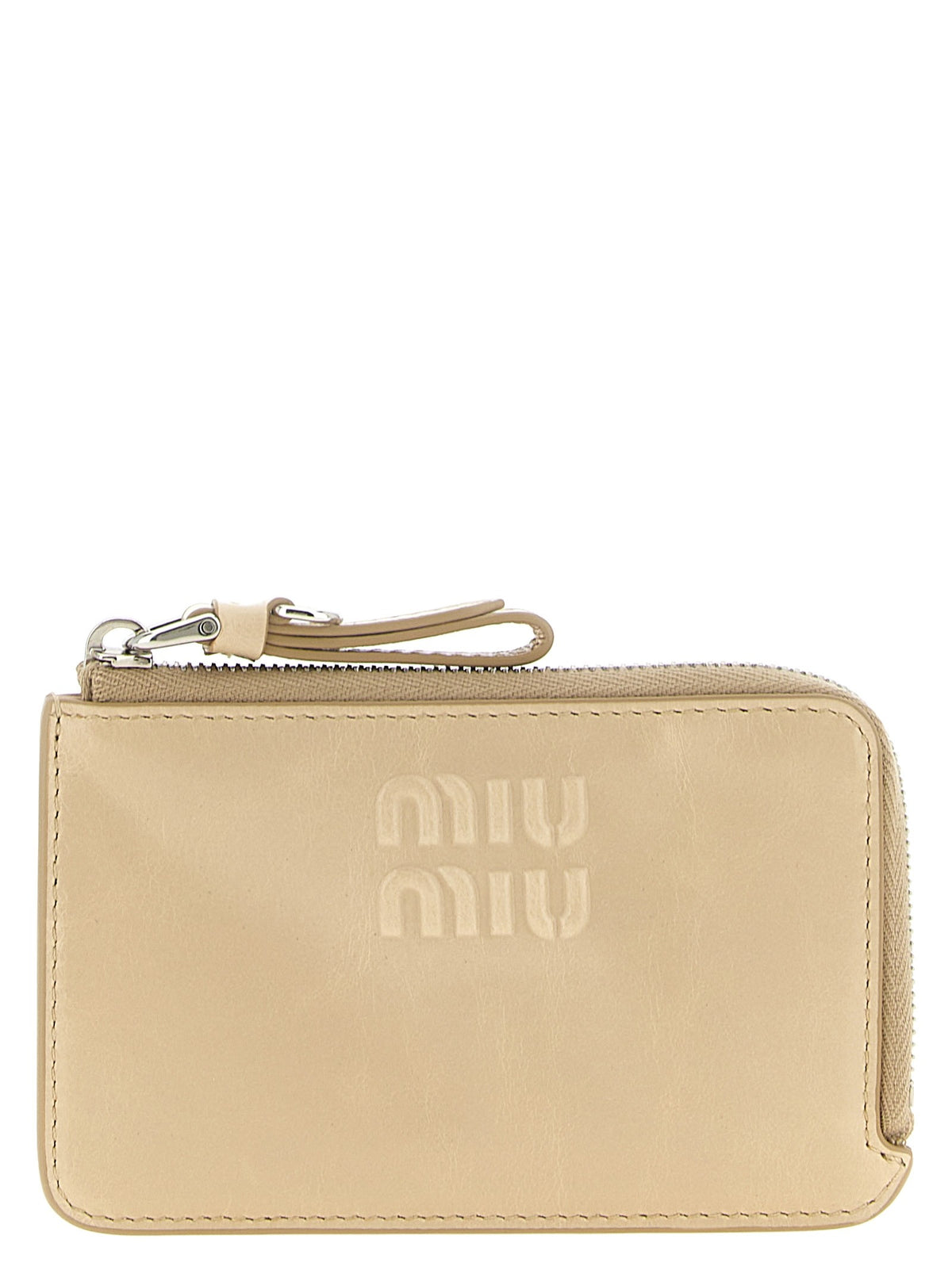 Miu Miu Envelope Card Holder Beige