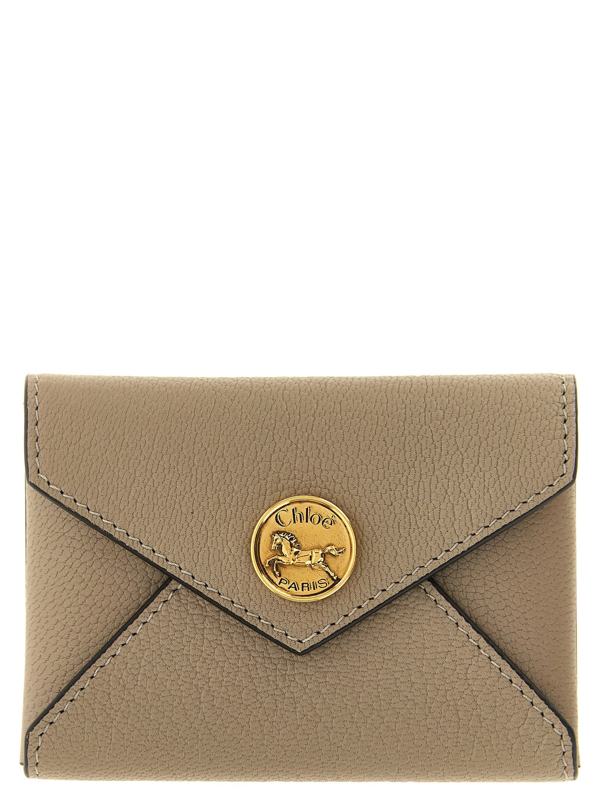 Chloé Envelope Card Holder Beige
