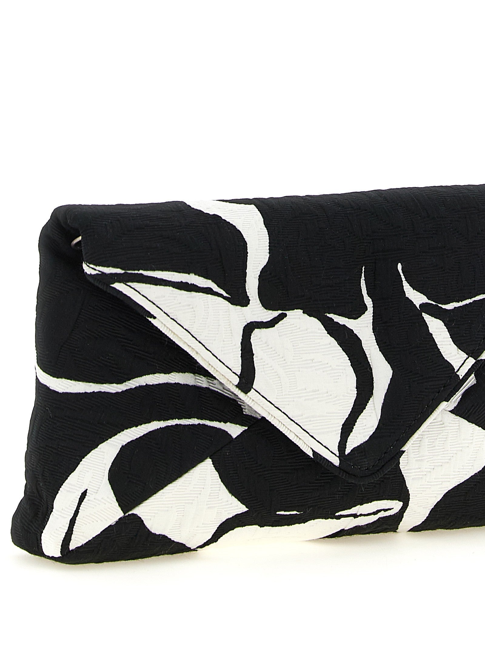 Dries Van Noten Envelope Clutch Black