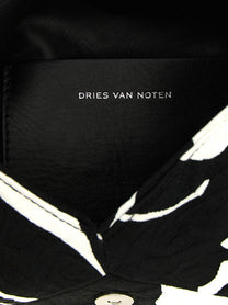 Dries Van Noten Envelope Clutch Black