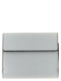 Chloé Envelope Small Tri Fold Wallet Blue