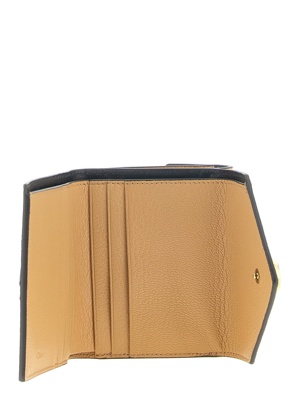 Chloé Envelope Small Tri Fold Wallet Blue