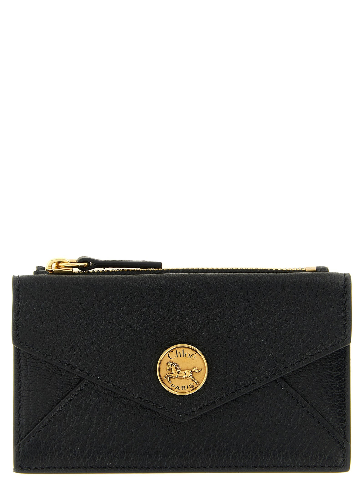 Chloé Envelope Small Wallet Black