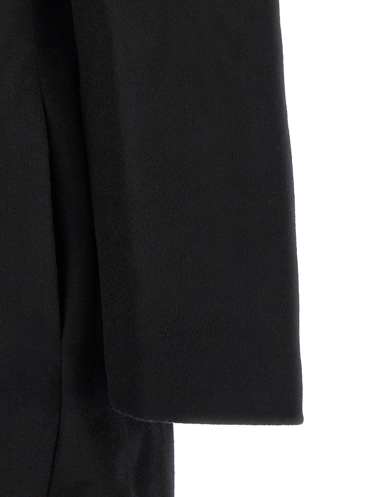 Kiko Kostadinov Epelde Coat Black, view 4