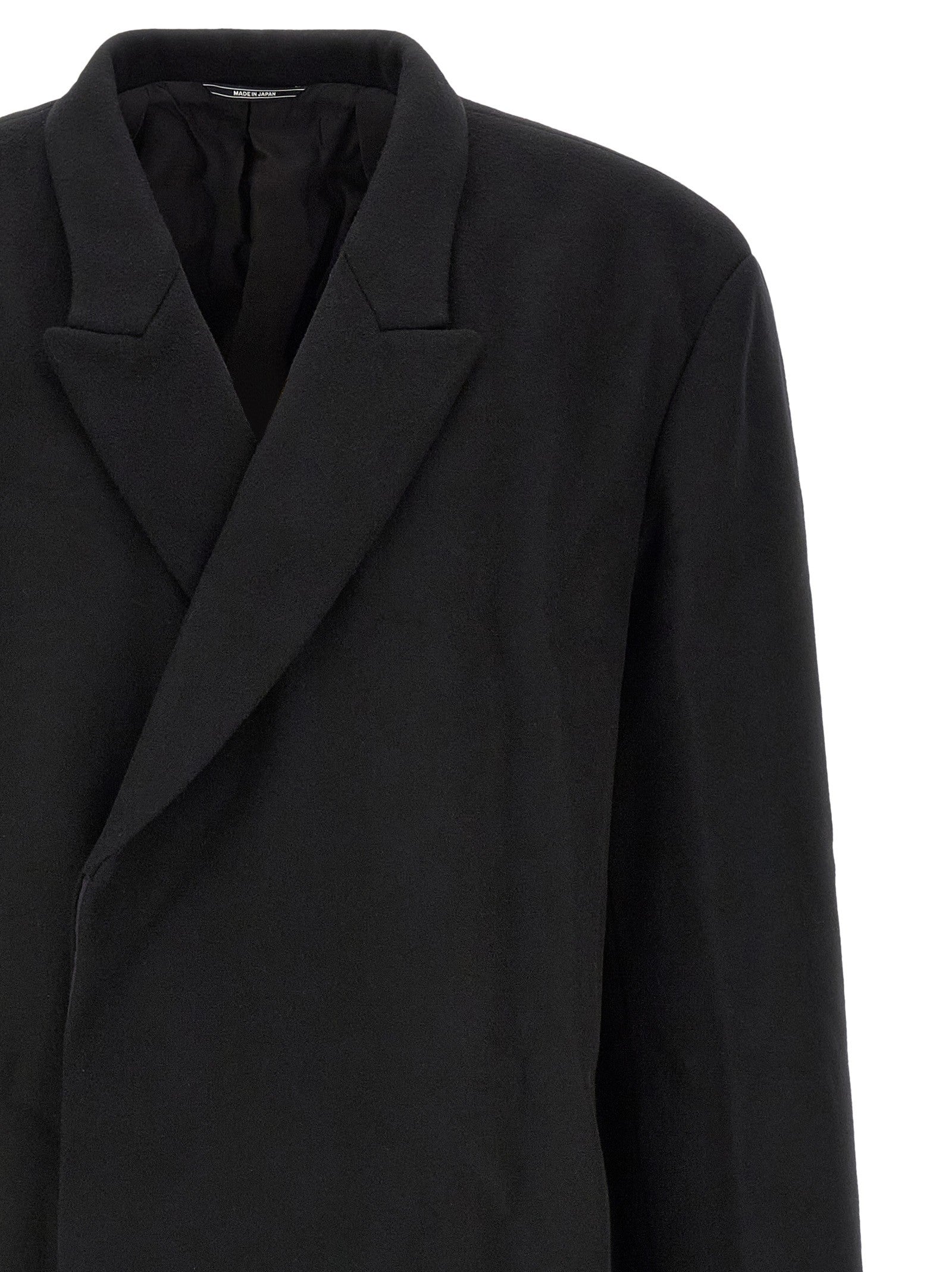 Kiko Kostadinov Epelde Coat Black