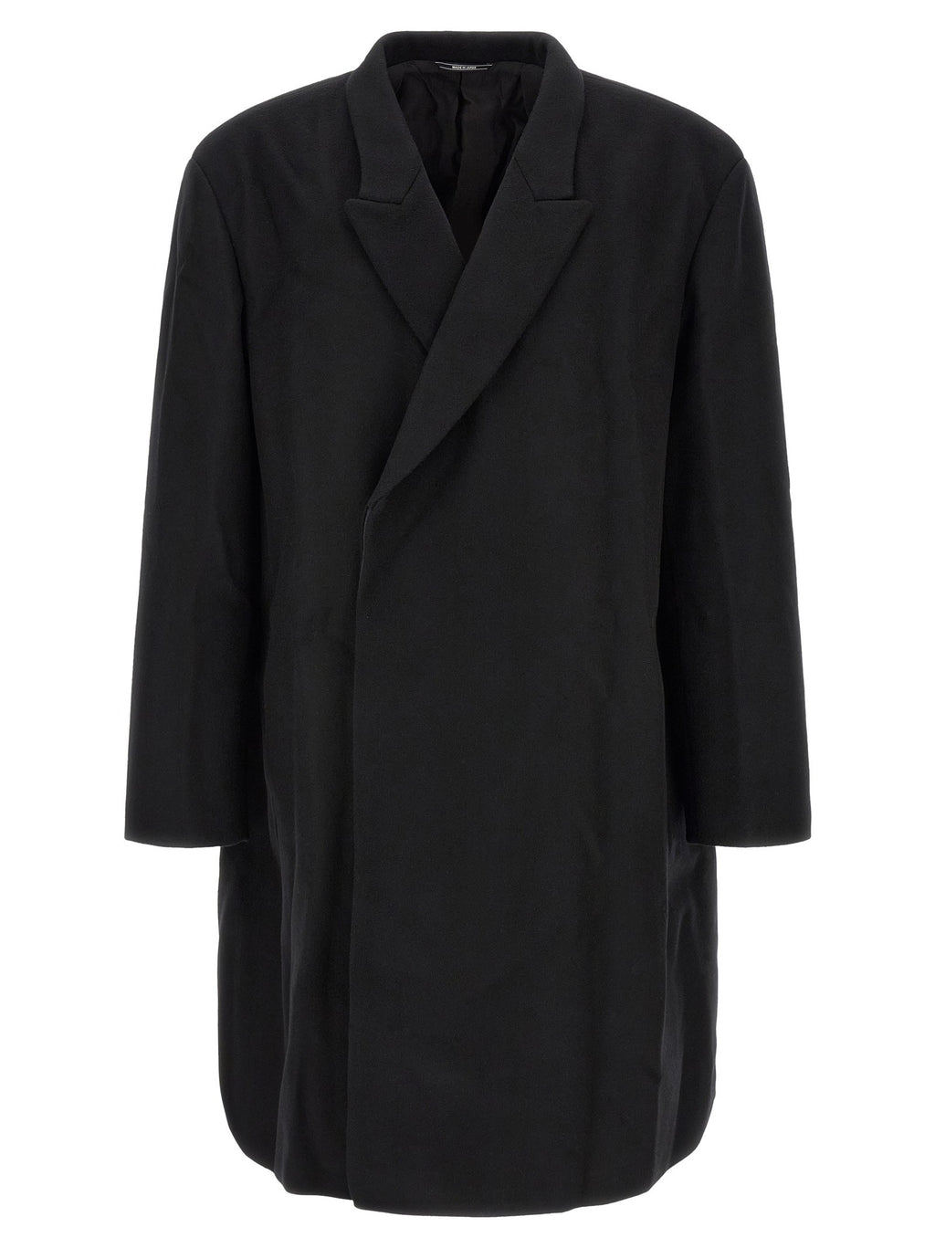 Kiko Kostadinov Epelde Coat Black