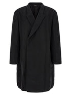Kiko Kostadinov Epelde Coat Black
