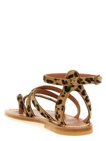 K.Jacques Saint Tropez Epicure Sandals Brown, view 3