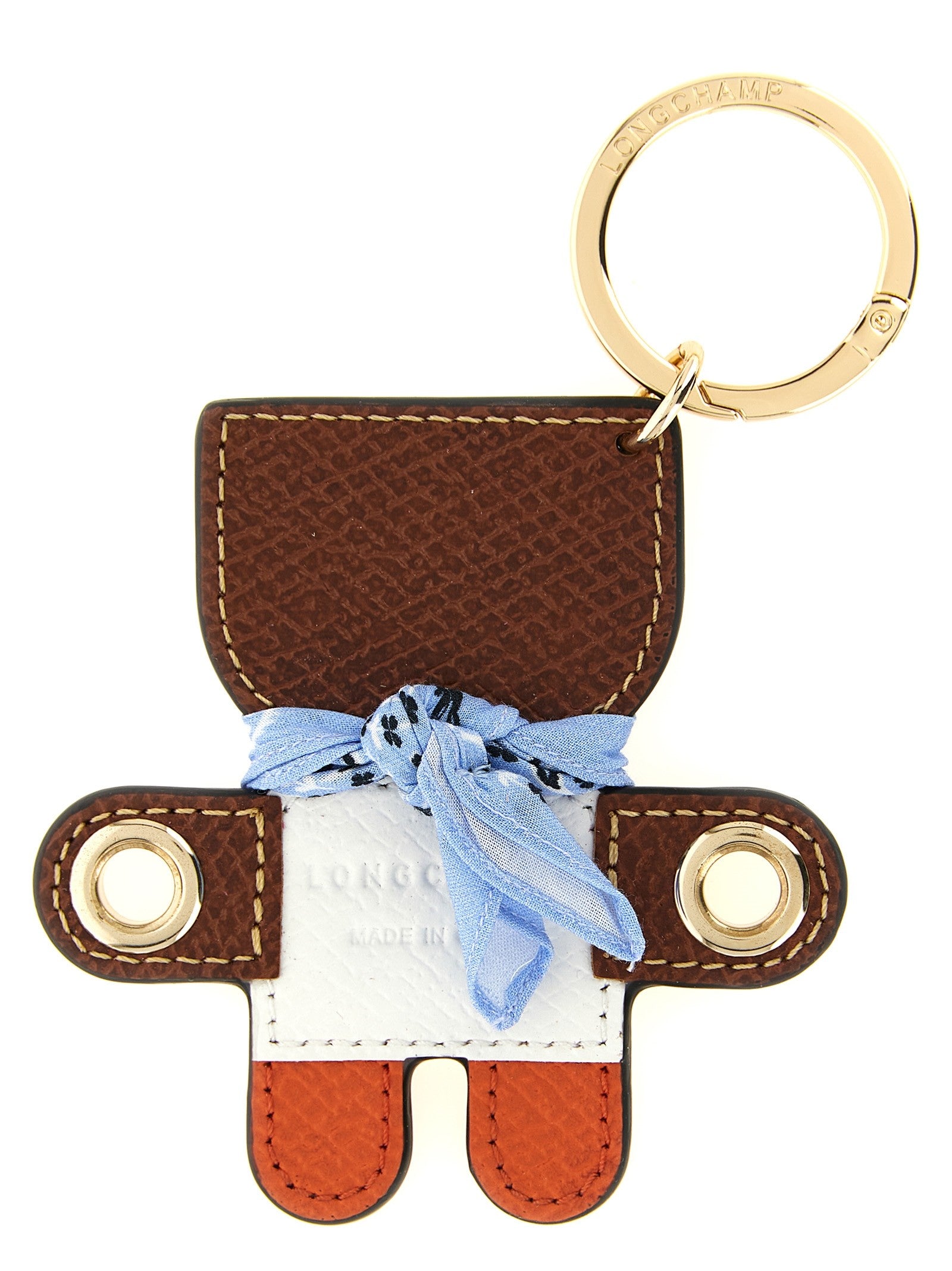 Longchamp Epure Keyring Gold