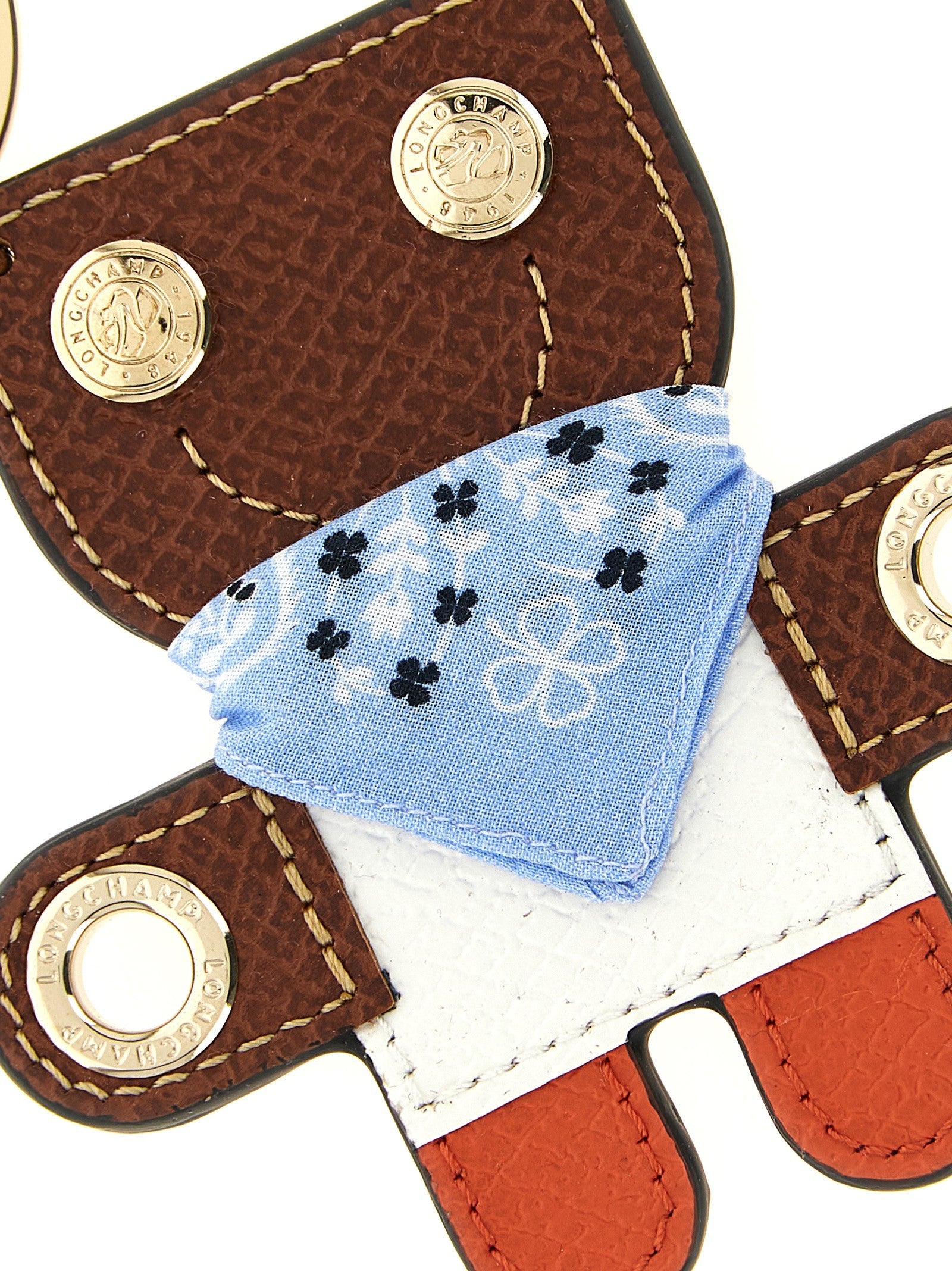 Longchamp Epure Keyring Gold