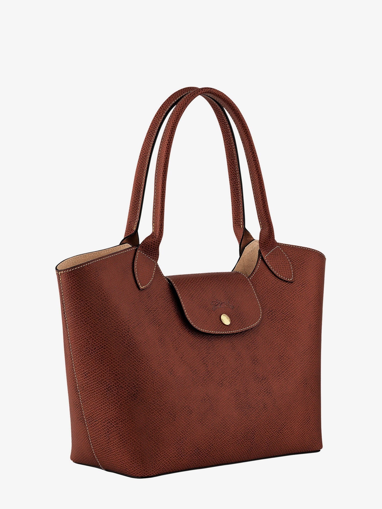 Longchamp Women's Epure Leather Shoulder Bag Brown