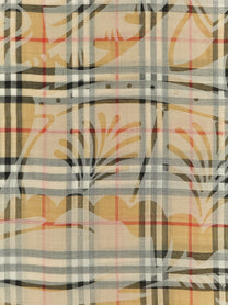 Burberry Equestrian Knight Design Scarf Beige