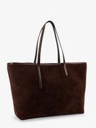 ATP Atelier Women's Eraclea Suede Shoulder Bag Brown