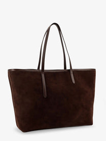 ATP Atelier Women's Eraclea Suede Shoulder Bag Brown