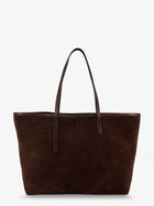 ATP Atelier Women's Eraclea Suede Shoulder Bag Brown