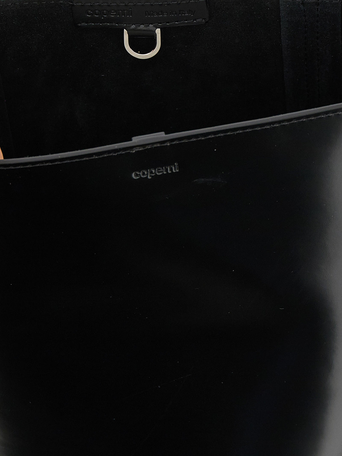 Coperni Ergonomic Bucket Bag Black, view 4
