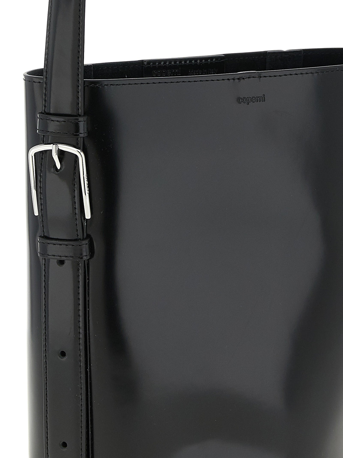 Coperni Ergonomic Bucket Bag Black, view 3
