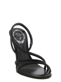 Rene Caovilla Erin Sandals Black