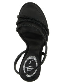 Rene Caovilla Erin Sandals Black