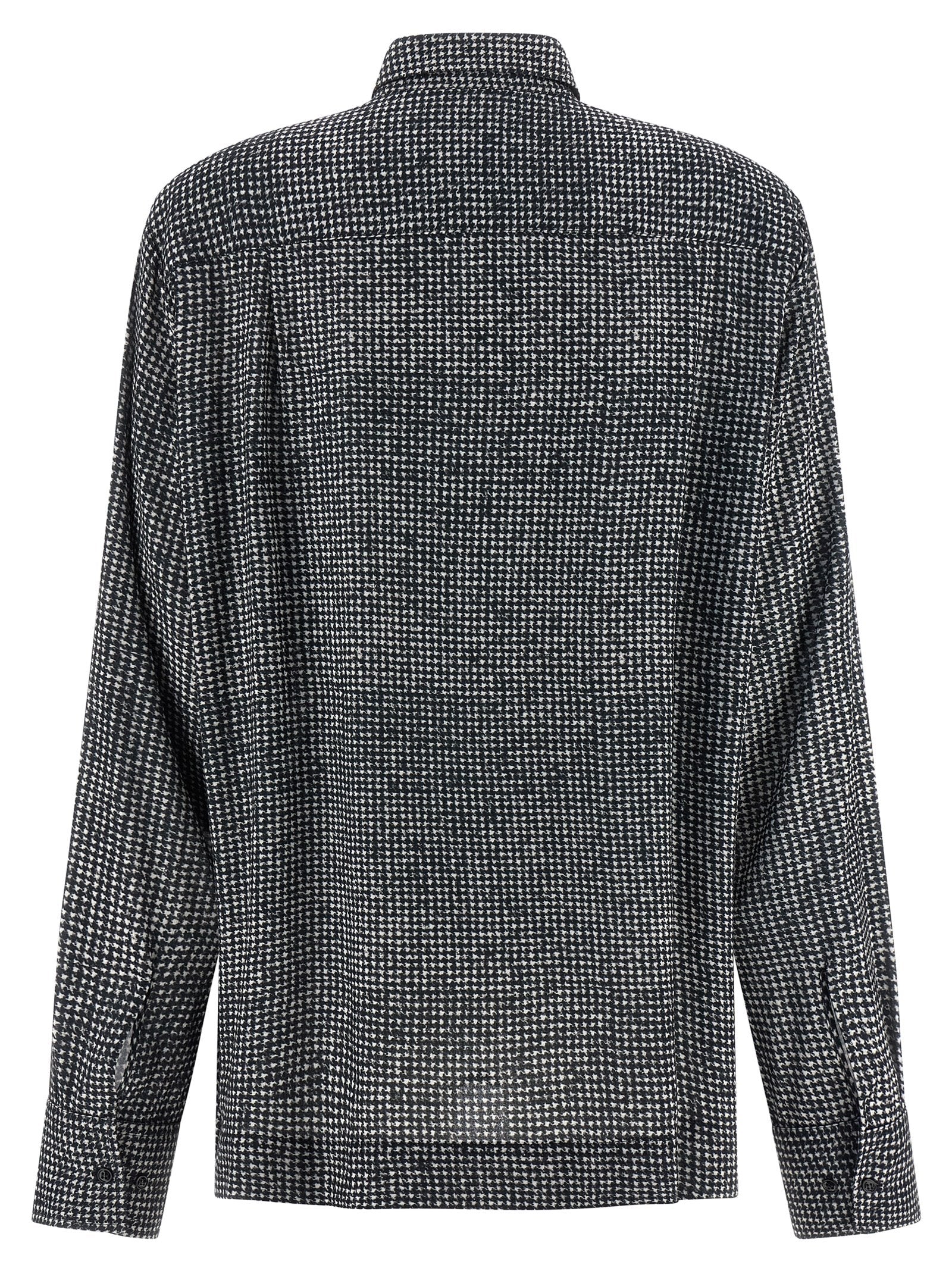 ERMANNO SCERVINO - ERMANNO SCERVINO - Rhinestone plastron shirt - Women’s Tops