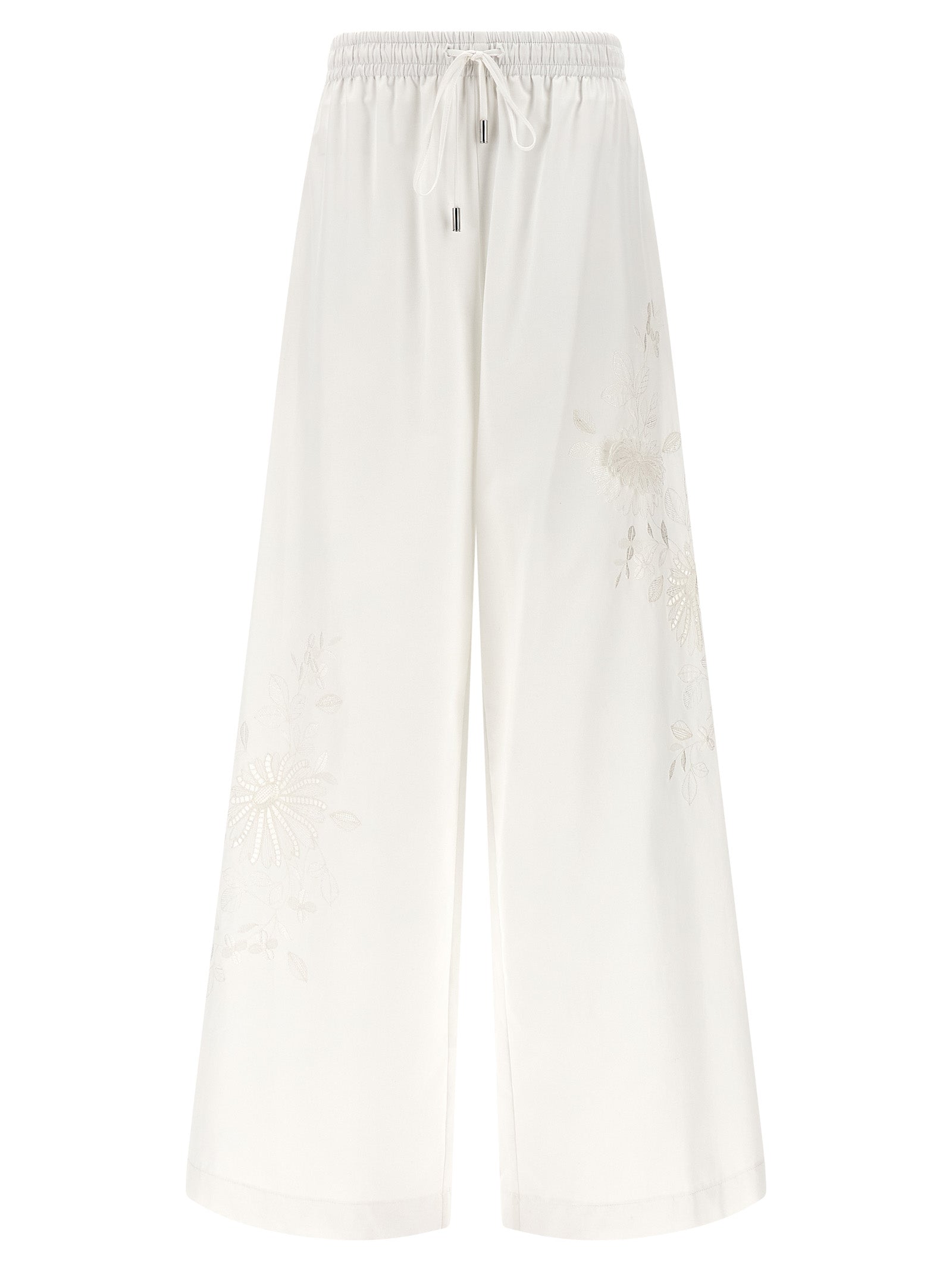 ERMANNO SCERVINO - ERMANNO SCERVINO - Lace insert pants - Women’s Pants