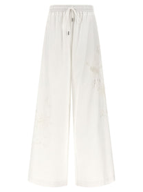 ERMANNO SCERVINO - ERMANNO SCERVINO - Lace insert pants - Women’s Pants
