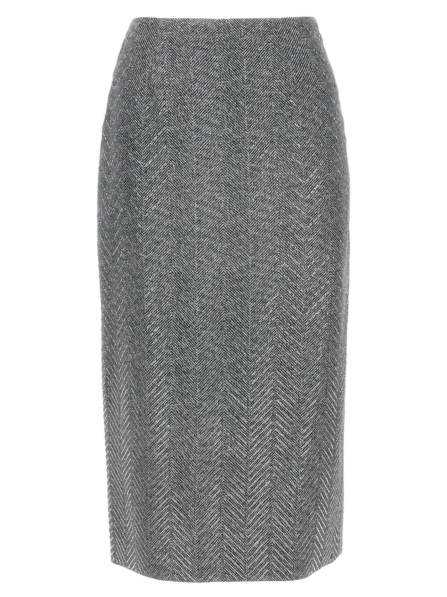 ERMANNO SCERVINO - ERMANNO SCERVINO - Rhinestone skirt - Women’s Clothing