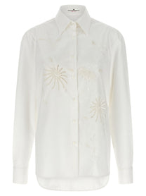 ERMANNO SCERVINO - ERMANNO SCERVINO - Embroidery cotton shirt - Women’s Tops