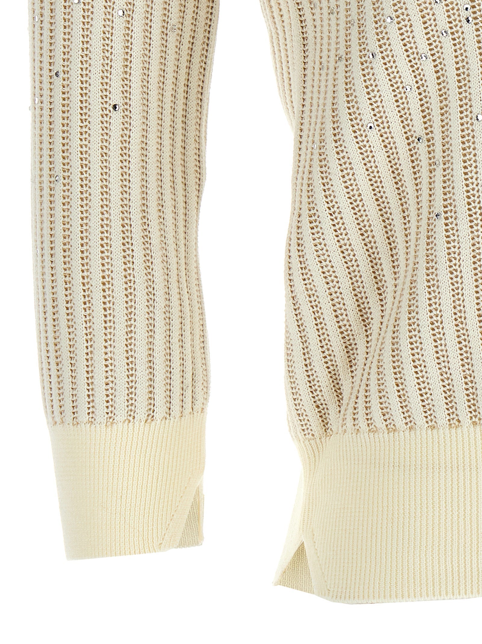 ERMANNO SCERVINO - ERMANNO SCERVINO - Rhinestone sweater - Women’s Knitwear